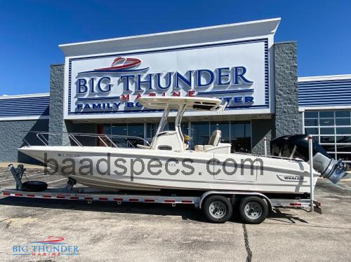 Boston Whaler 270 Dauntless tekniske specifikationer og anmeldelser